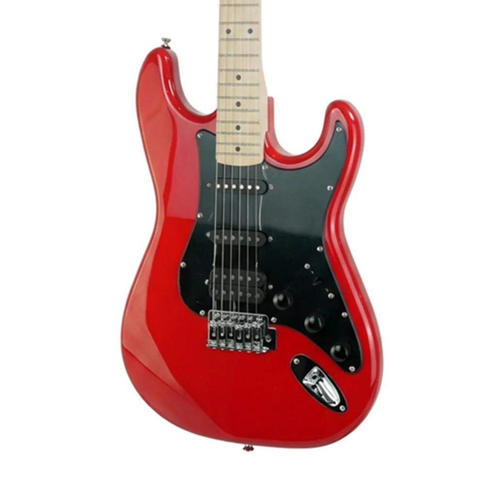 Kramer Focus VT-211S Electric Guitar - Red w/Black Guard