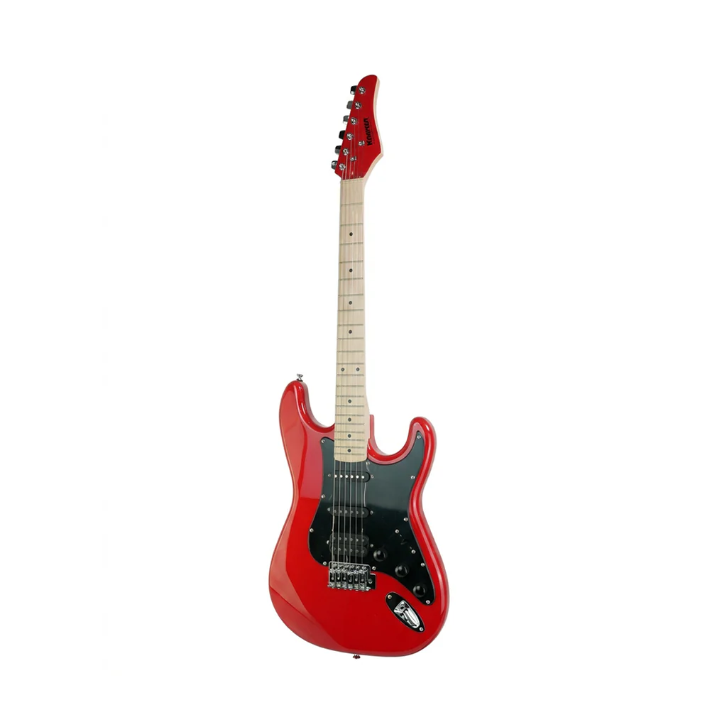 Kramer Focus VT-211S Electric Guitar - Red w/Black Guard - Image 3