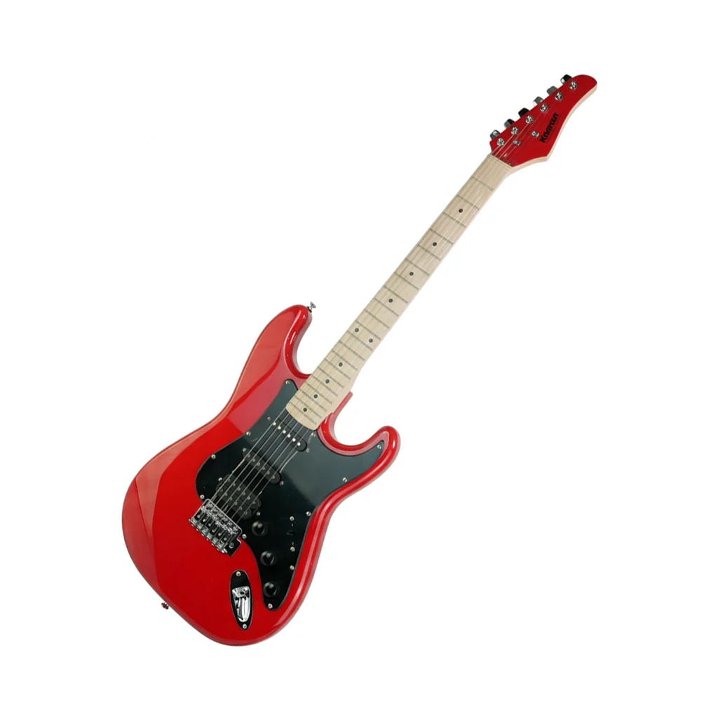 Kramer Focus VT-211S Electric Guitar - Red w/Black Guard - Image 8