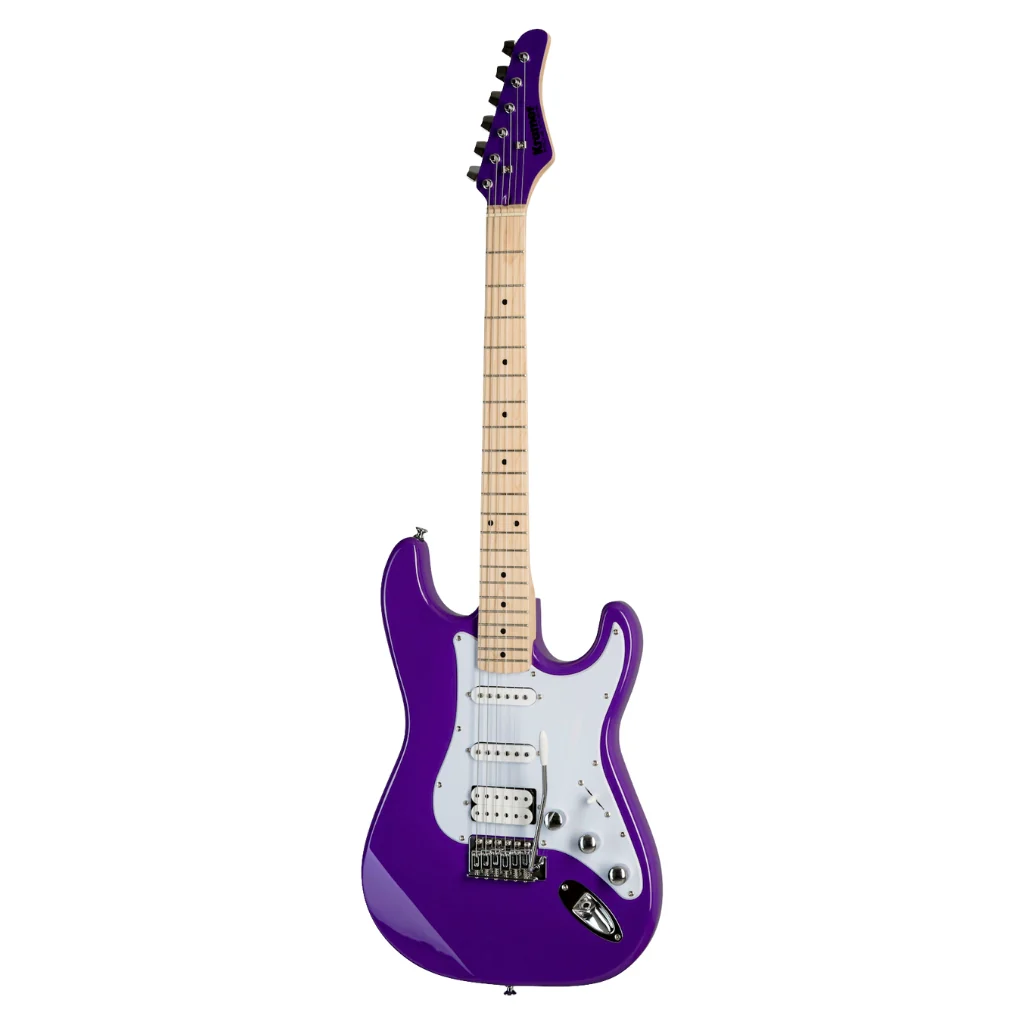 Kramer Focus VT211S Guitar Pack w/ Crush & Accessories - Purple - Image 2