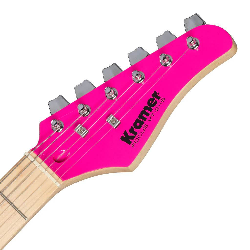 Kramer Focus VT211S Hot Pink with Orange Crush Bundle - Image 4