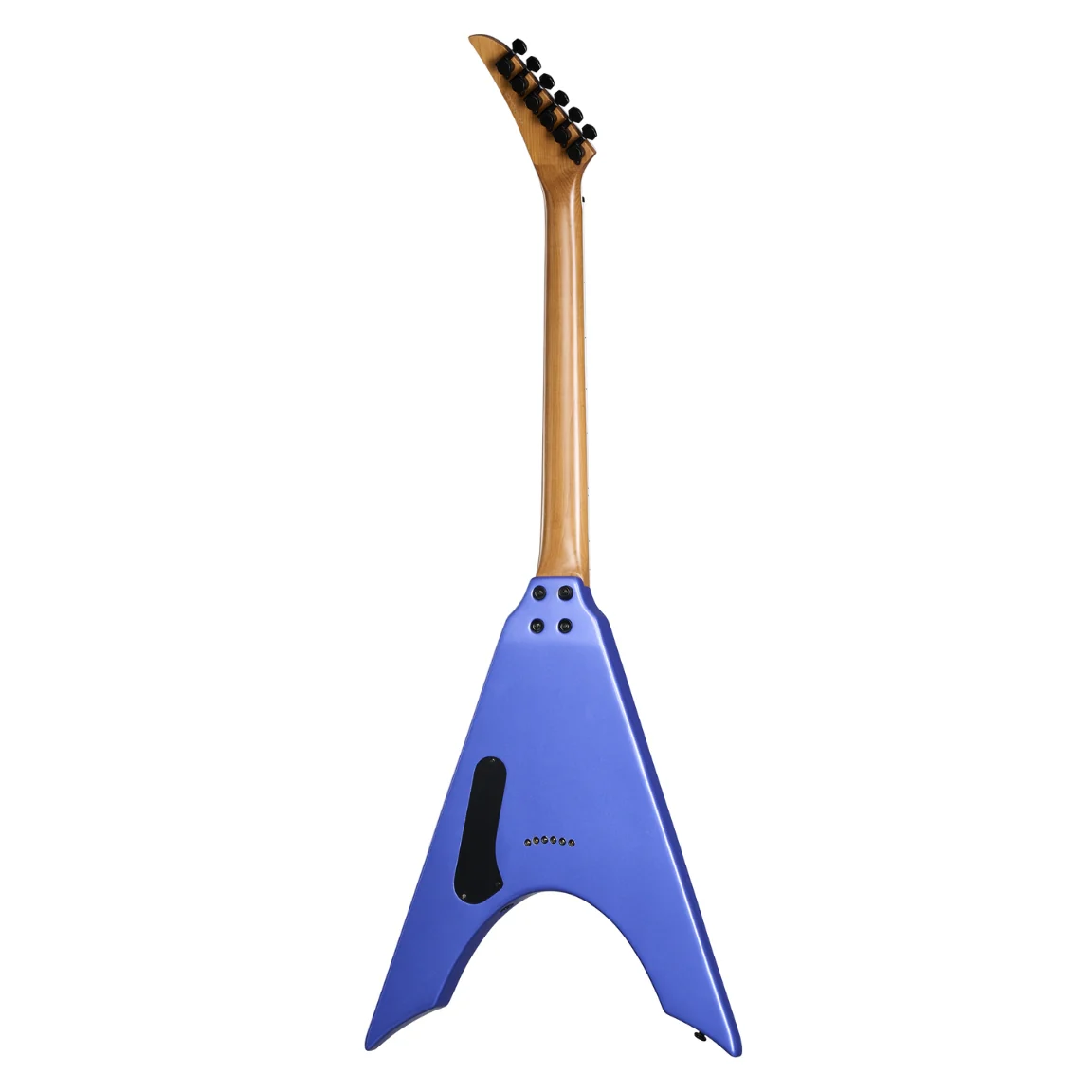 Kramer Nite-V String Through Electric Guitar - Royal Blue Metallic - Image 3