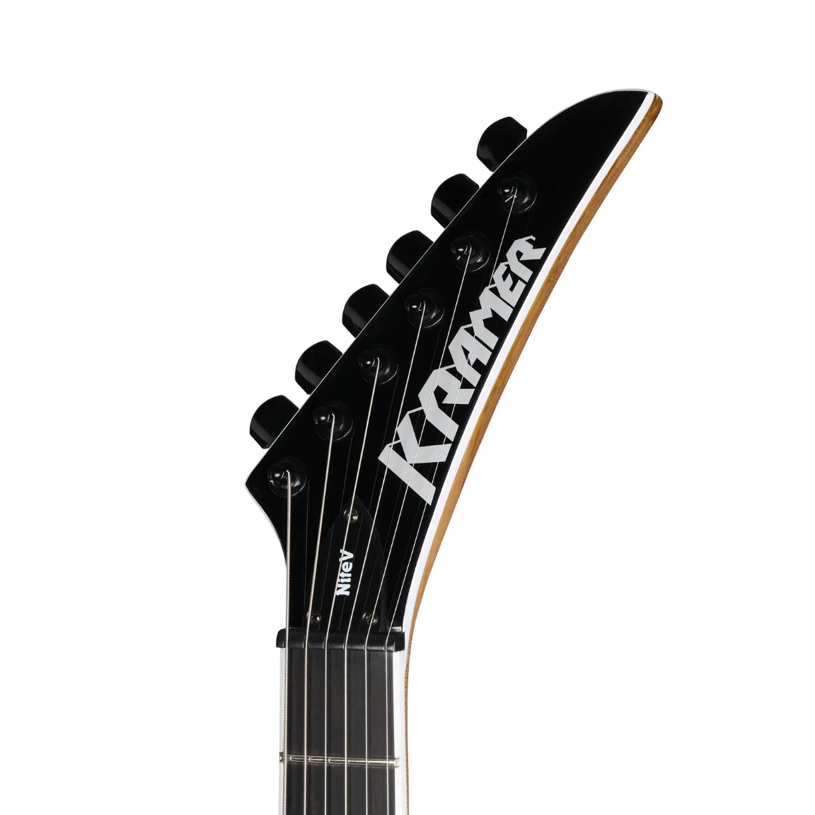 Kramer Nite-V String Through Electric Guitar - Royal Blue Metallic - Image 5
