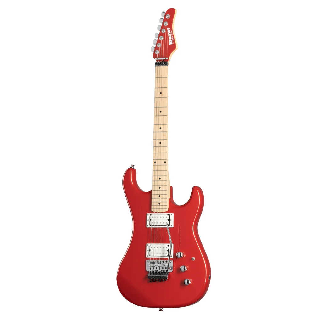 Kramer Pacer Classic Electric Guitar - Scarlet Red Metallic - Image 3