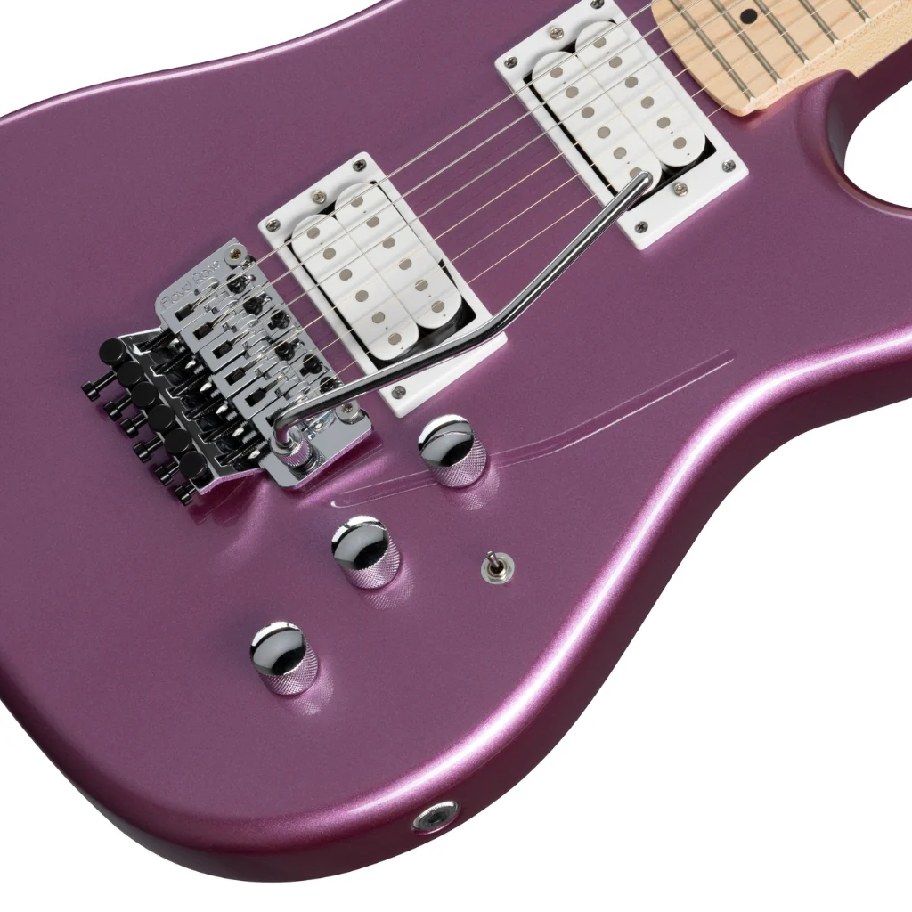 Kramer Pacer Classic Floyd Rose Electric Guitar - Purple Passion Metallic - Image 9