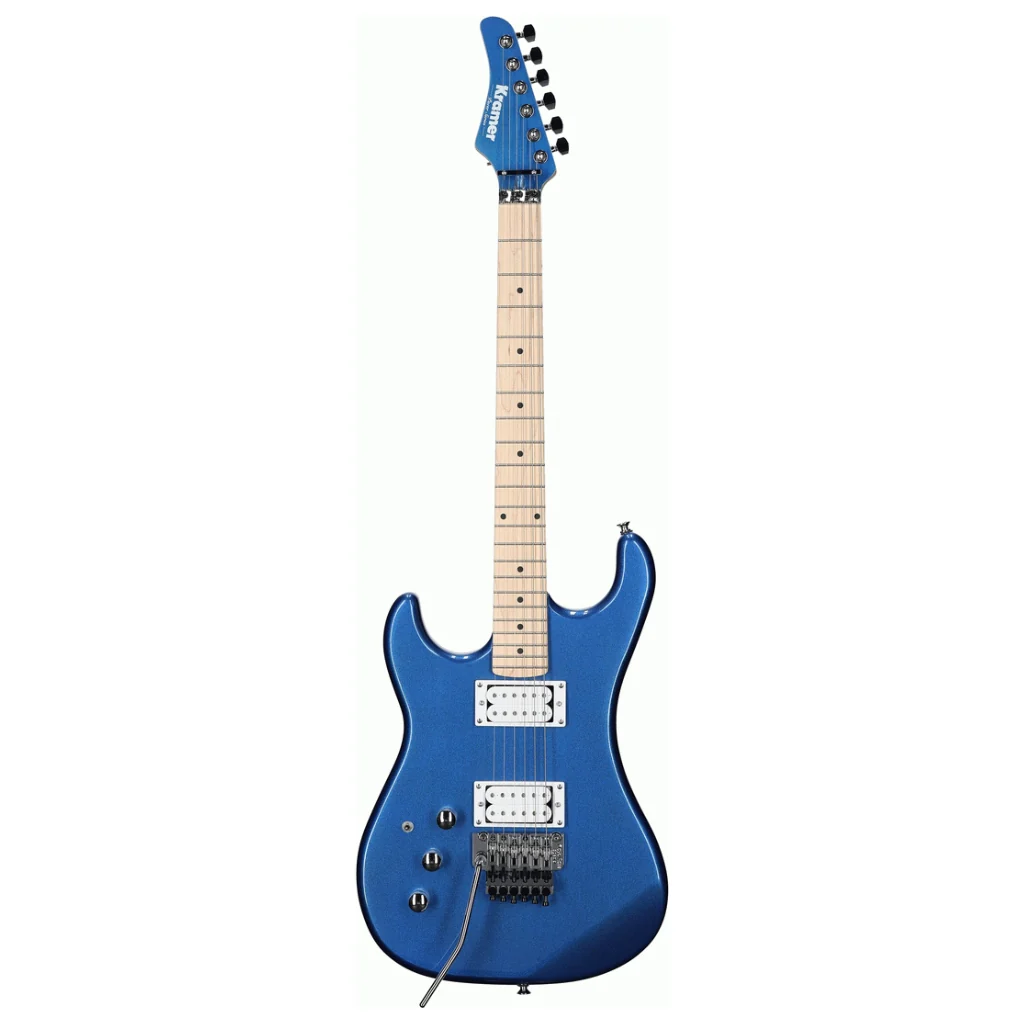 Kramer Pacer Classic Left Handed Electric Guitar -  Radio Blue Metallic - Image 3