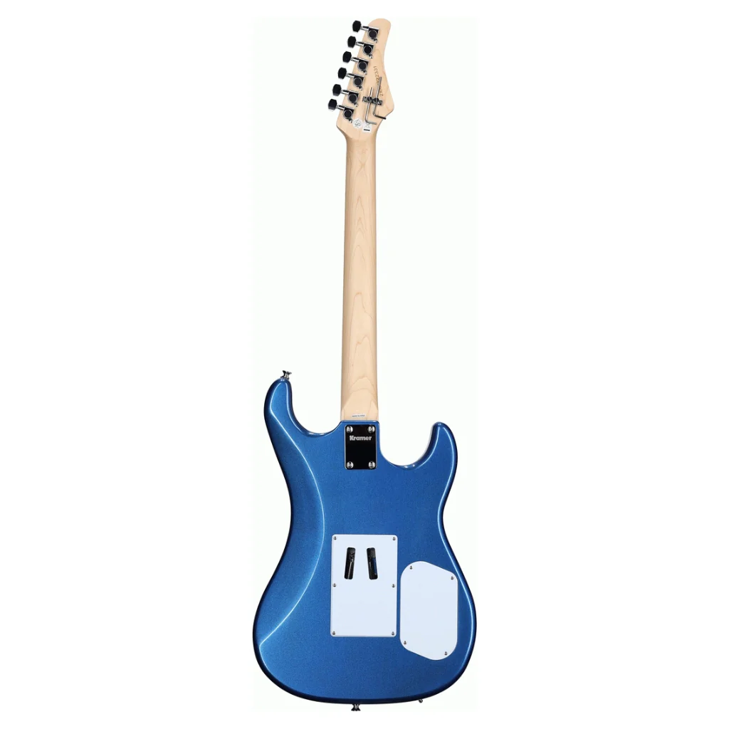 Kramer Pacer Classic Left Handed Electric Guitar -  Radio Blue Metallic - Image 4