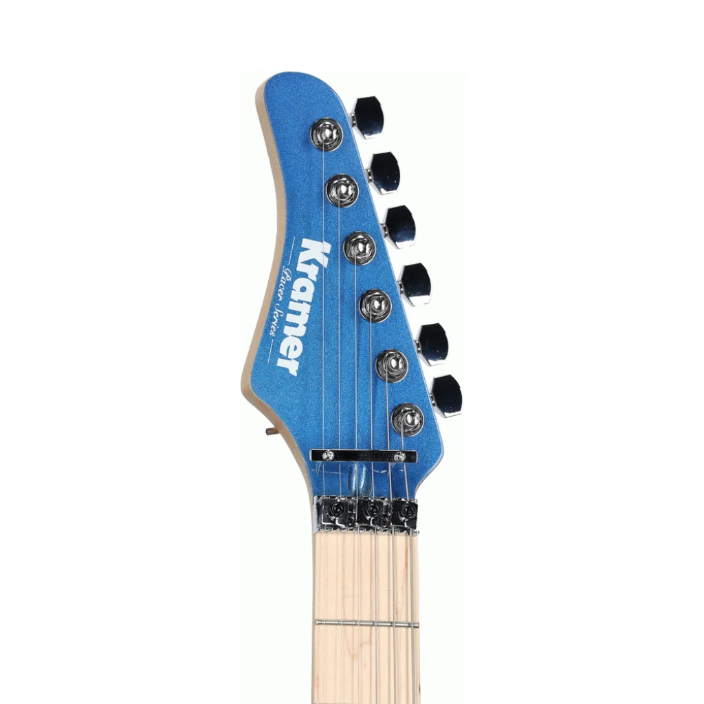 Kramer Pacer Classic Left Handed Electric Guitar -  Radio Blue Metallic - Image 6