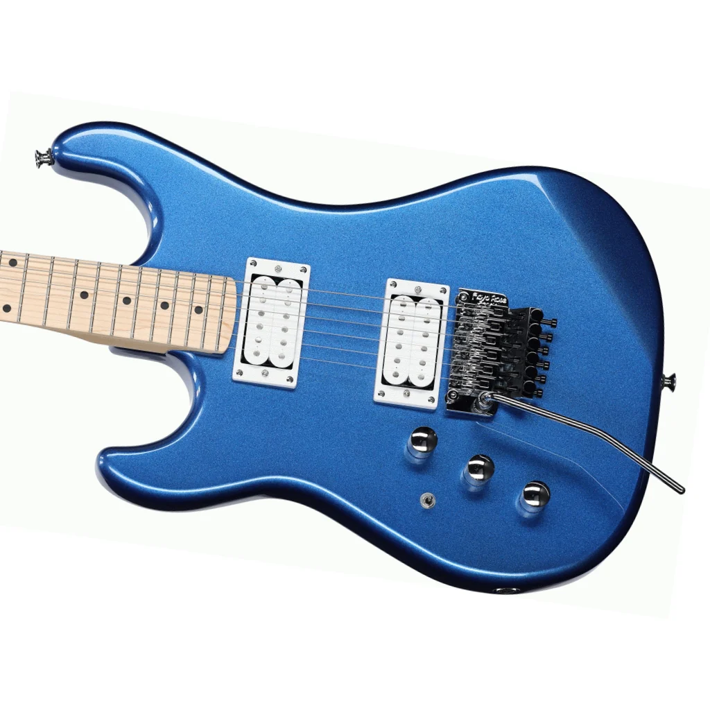 Kramer Pacer Classic Left Handed Electric Guitar -  Radio Blue Metallic - Image 8