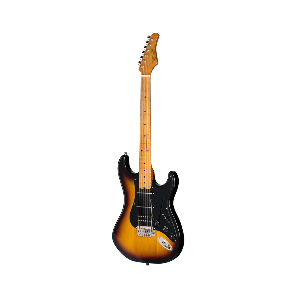 Kramer Pacer Deluxe GT w/Premium Gig Bag - Tri Burst - Image 2