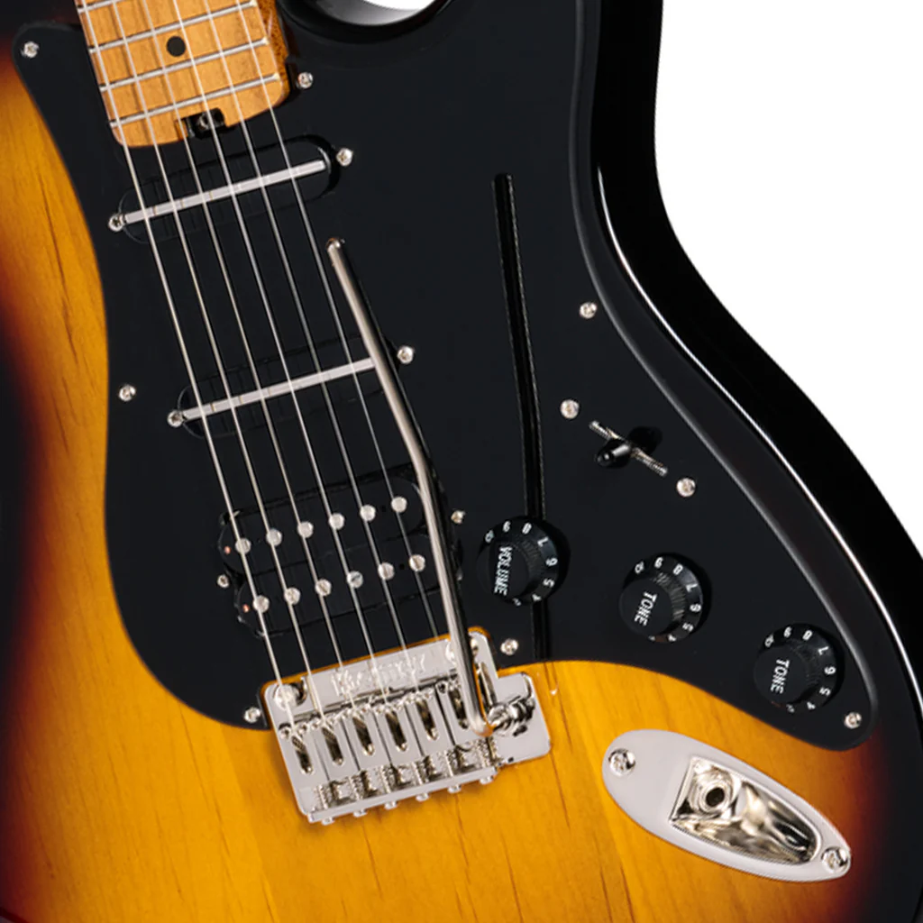 Kramer Pacer Deluxe GT w/Premium Gig Bag - Tri Burst - Image 6