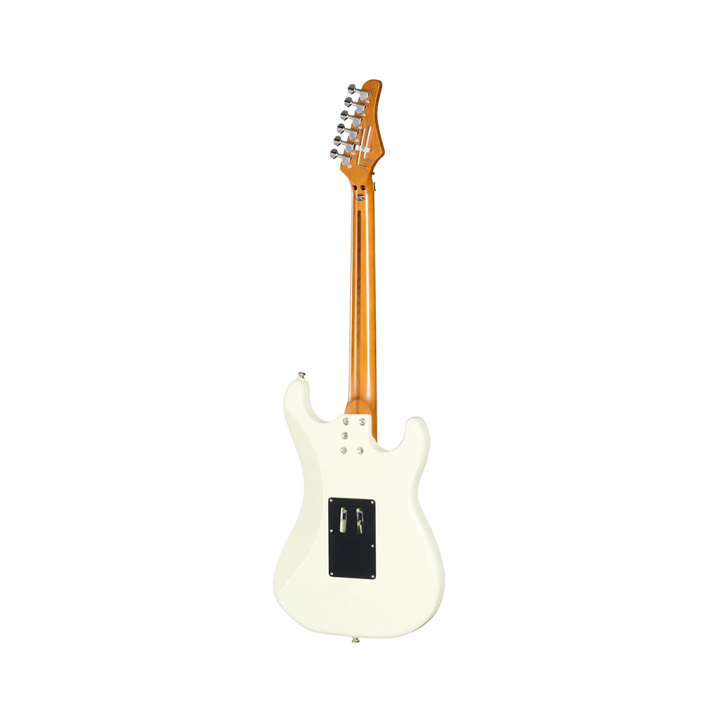 Kramer Pacer Deluxe Left Handed w/Premium Gig Bag - Classic White - Image 3