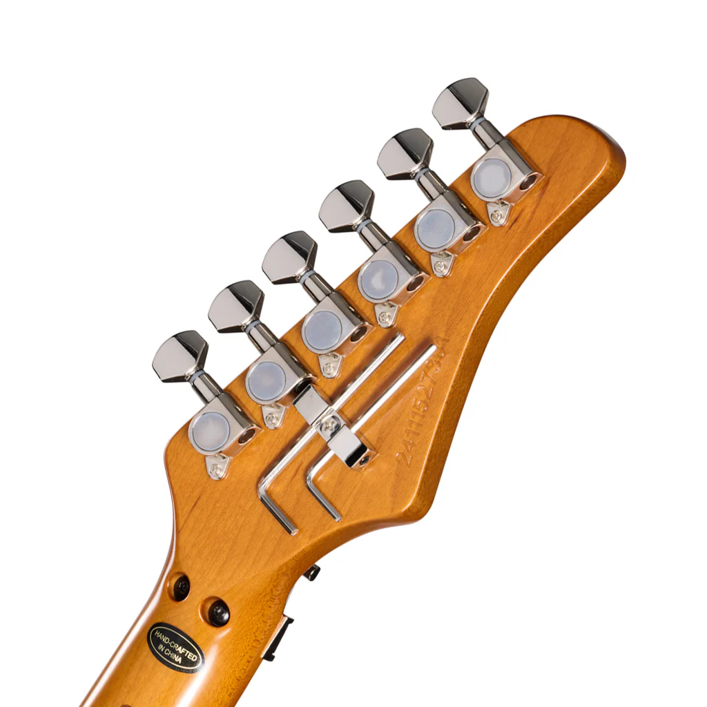 Kramer Pacer Deluxe Left Handed w/Premium Gig Bag - Classic White - Image 5