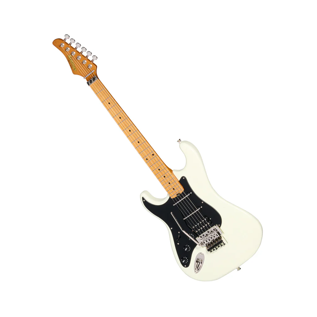 Kramer Pacer Deluxe Left Handed w/Premium Gig Bag - Classic White - Image 7