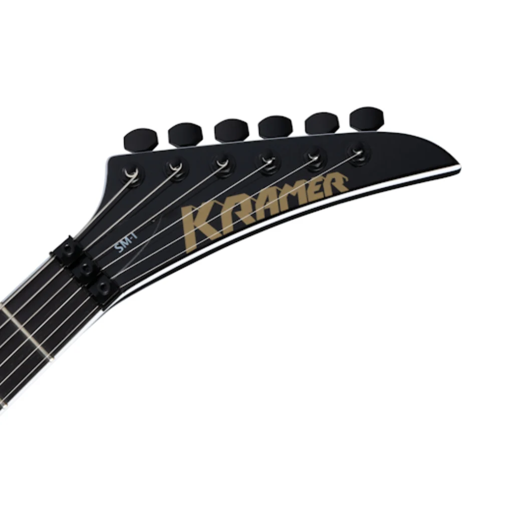 Kramer SM-1 Figured Electric Guitar - Black Denim Perimeter - Image 6
