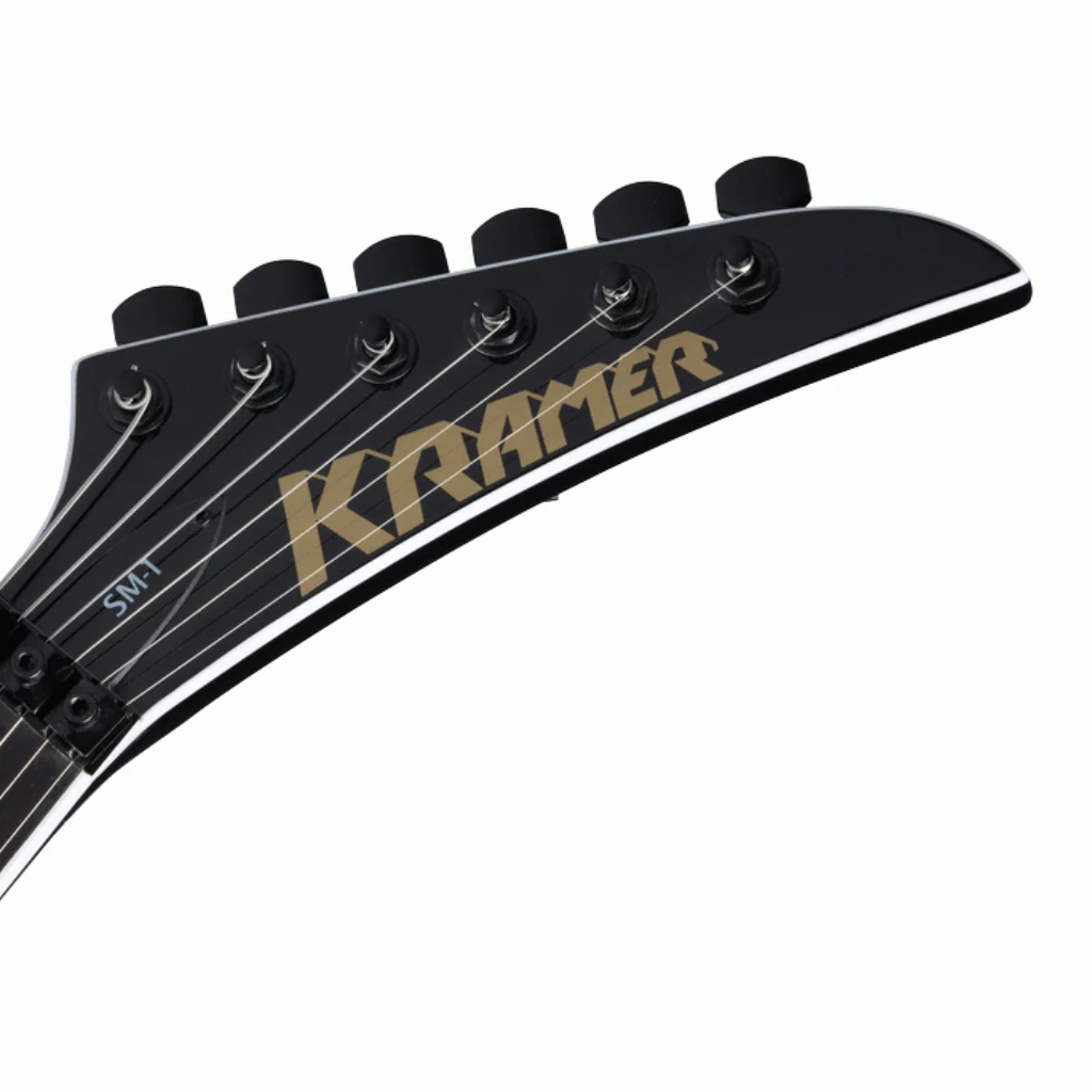 Kramer - SM1 Electric Guitar - Figured Caribbean Blue Perimeter - Image 4