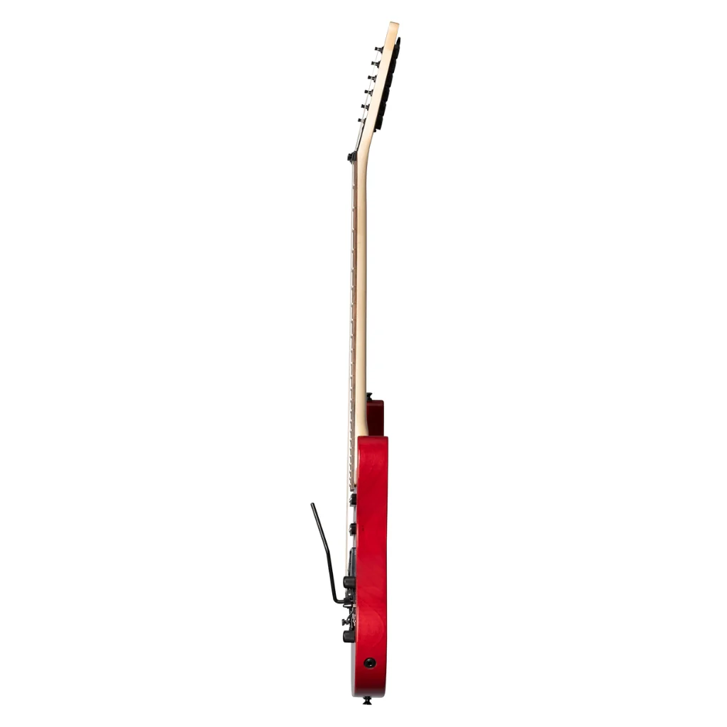 Kramer Striker Figured Floyd Rose Special Electric Guitar - Transparent Red - Image 5