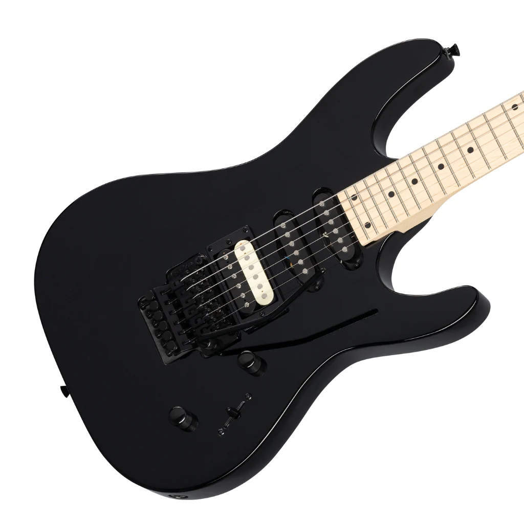 Kramer Striker Floyd Rose Electric Guitar - Ebony - Image 9