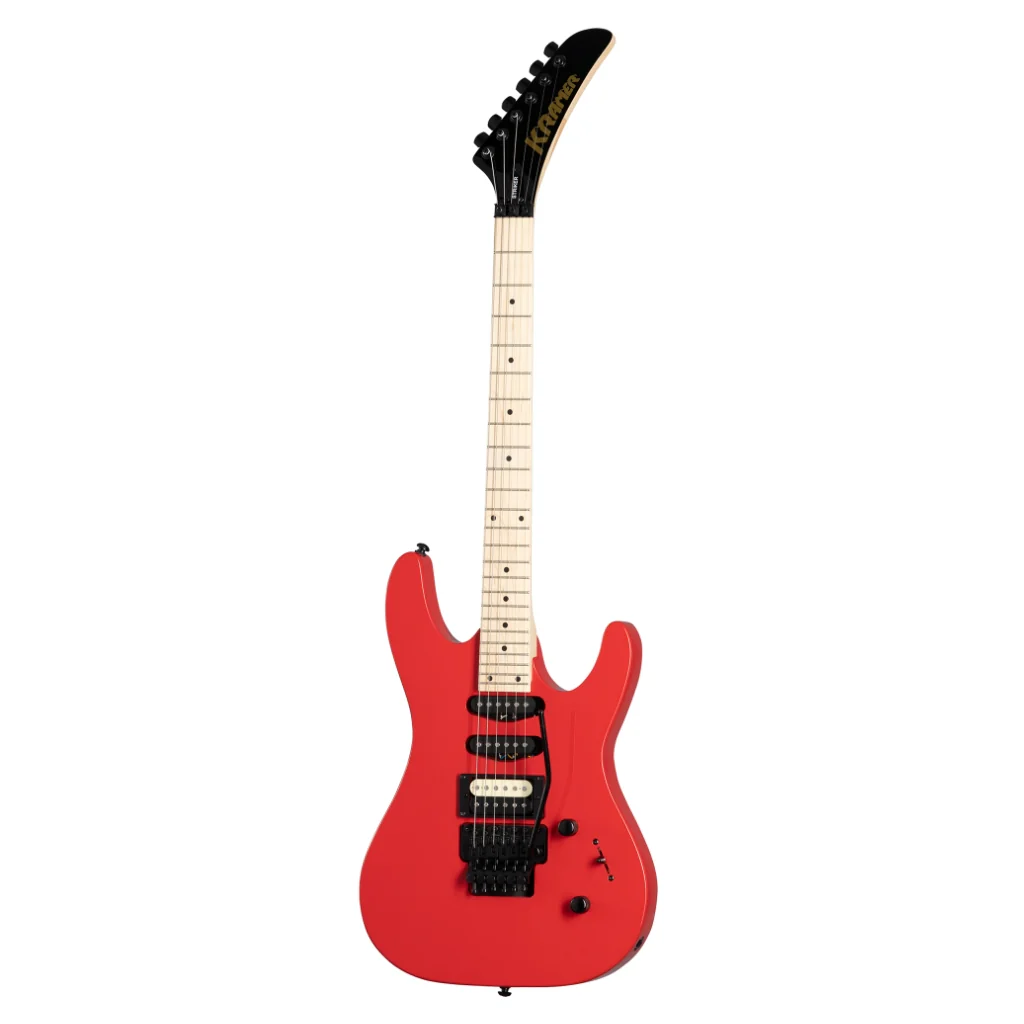 Kramer Striker Floyd Rose Electric Guitar - Jumper Red - Image 3