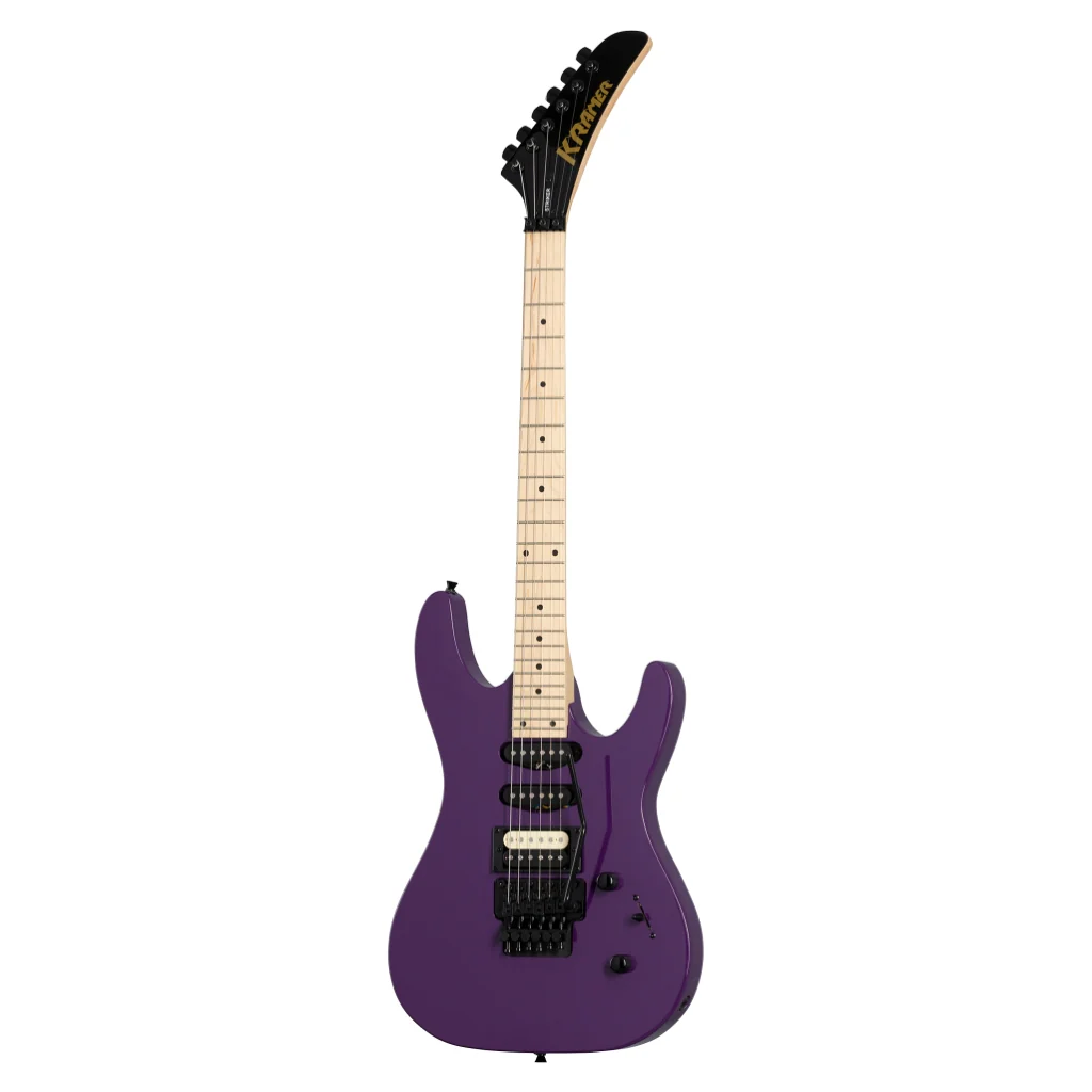 Kramer Striker Floyd Rose Electric Guitar - Majestic Purple - Image 3