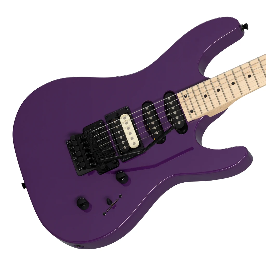 Kramer Striker Floyd Rose Electric Guitar - Majestic Purple - Image 9
