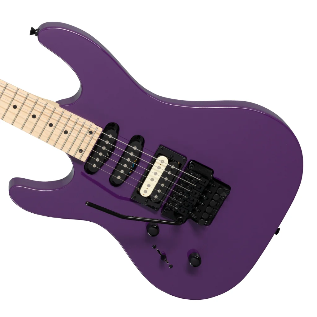 Kramer Striker Floyd Rose Left Handed Electric Guitar - Majestic Purple - Image 9