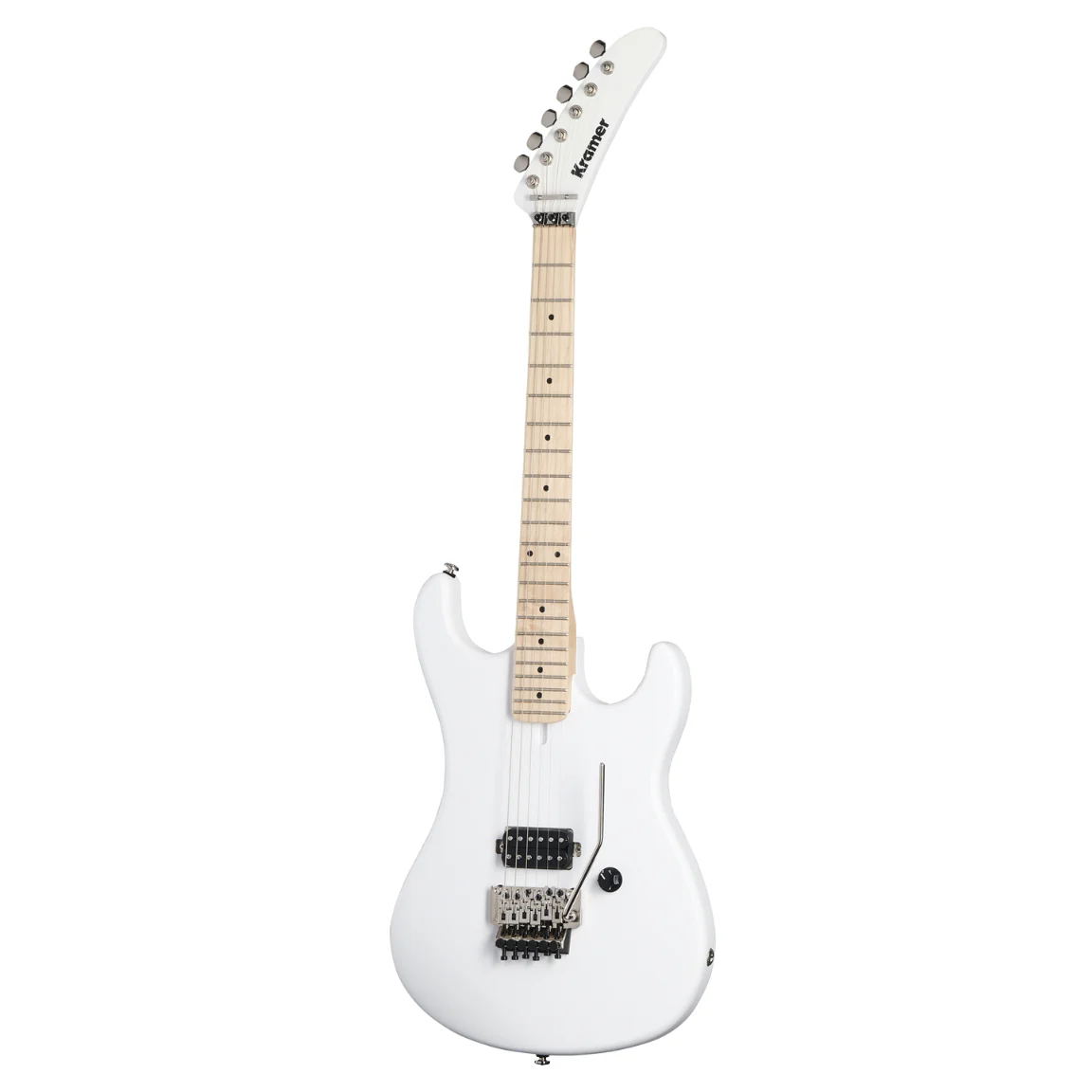 Kramer The 84 Electric Guitar - Angel White Satin - Image 3