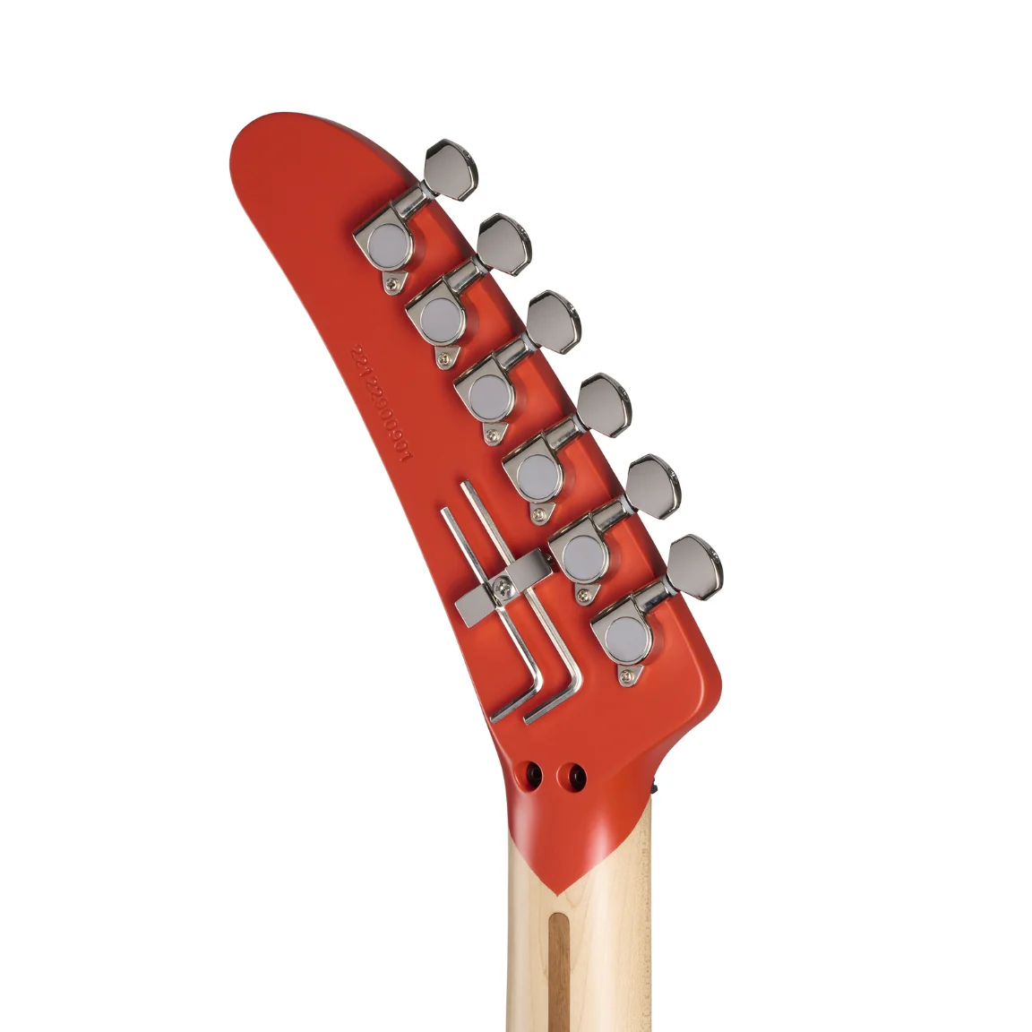 Kramer The 84 Electric Guitar - Eruption Red Satin - Image 6