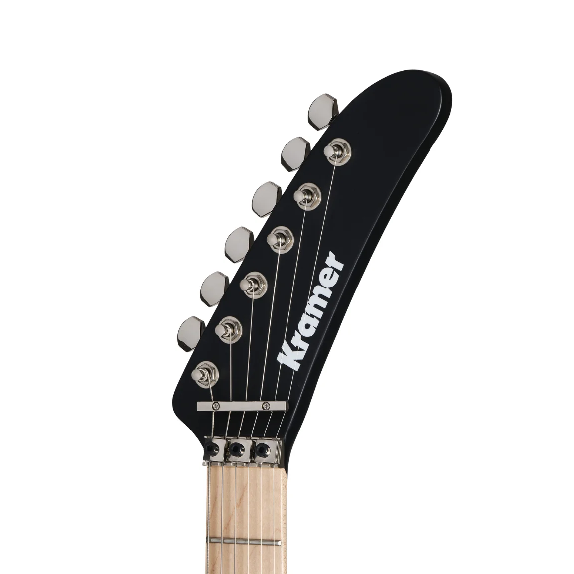 Kramer The 84 Electric Guitar - Intruder Black Satin - Image 5