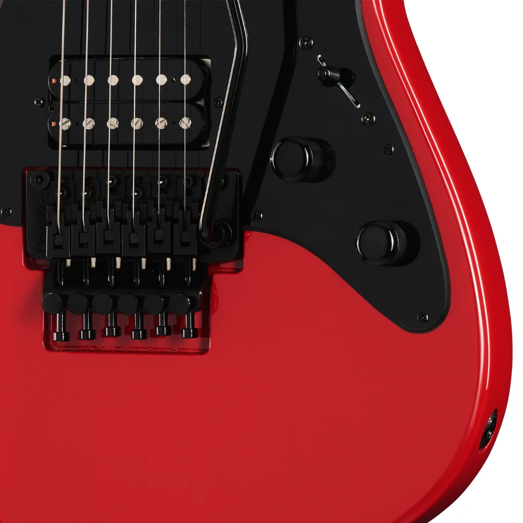 Kramer Volante HHFR Electric Guitar - Defender Red - Image 7