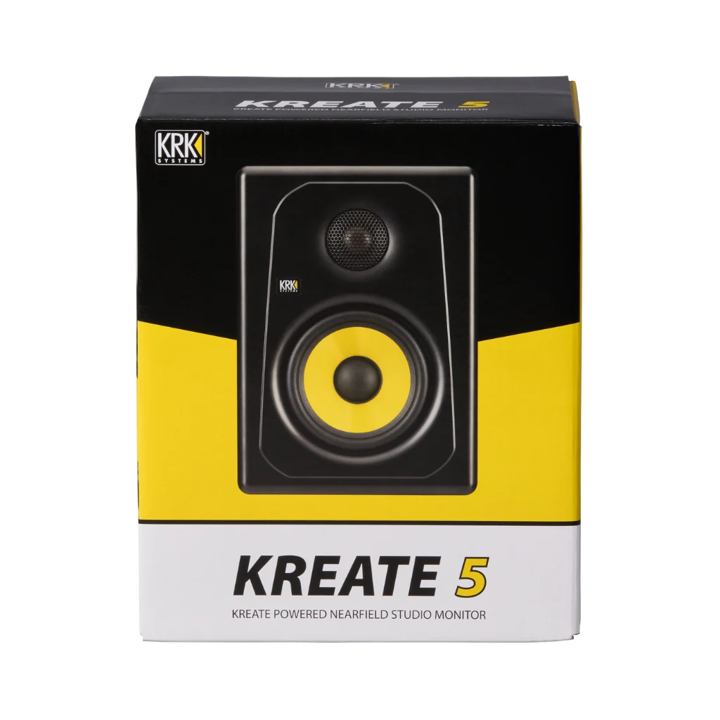 KRK Kreate 5 Active 5" Studio Reference Monitor - Single - Image 4