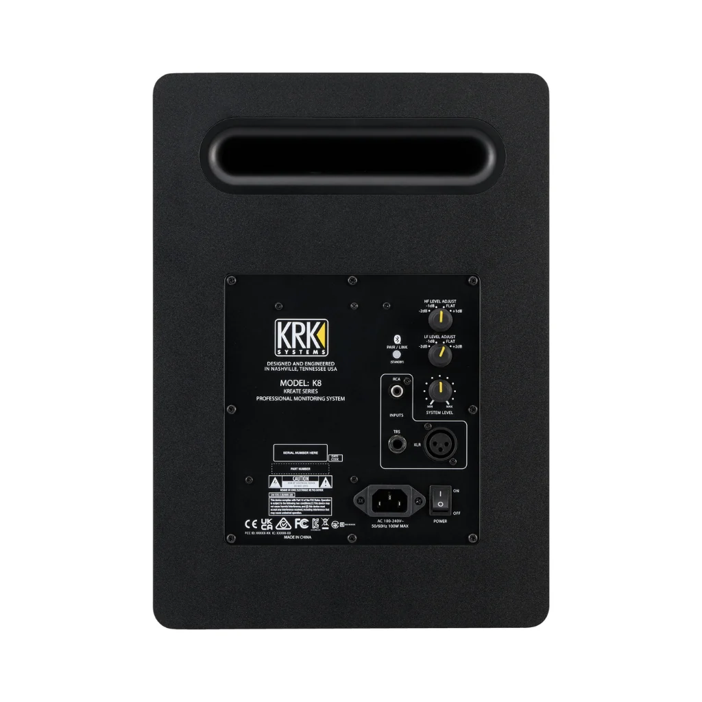 KRK Kreate 8 Active 8" Studio Reference Monitor - Single - Image 3