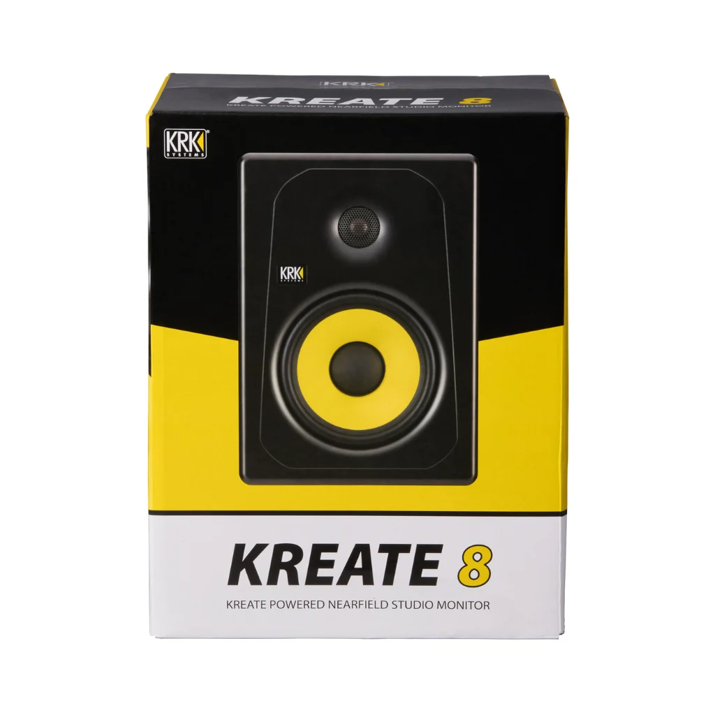 KRK Kreate 8 Active 8" Studio Reference Monitor - Single - Image 4