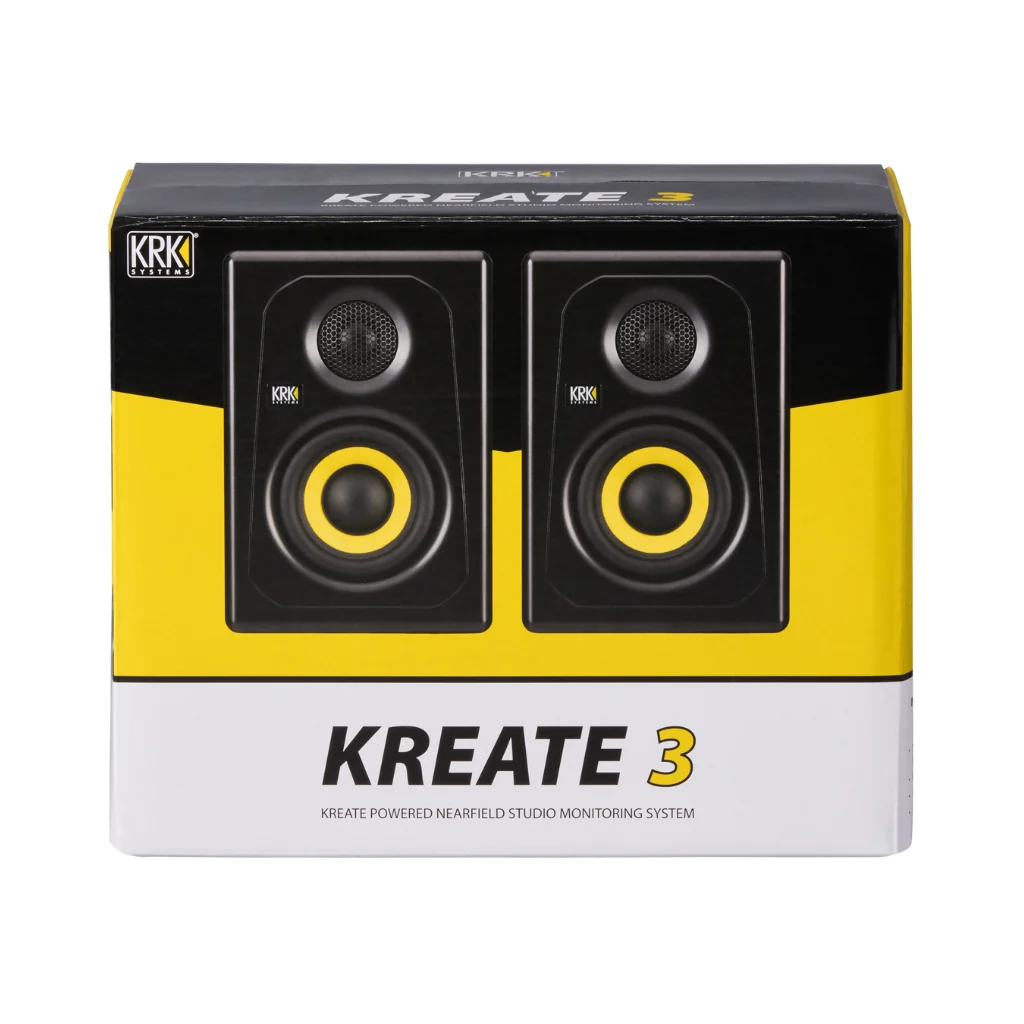KRK Kreate 3 Active 3" Studio Reference Monitor - Pair - Image 5