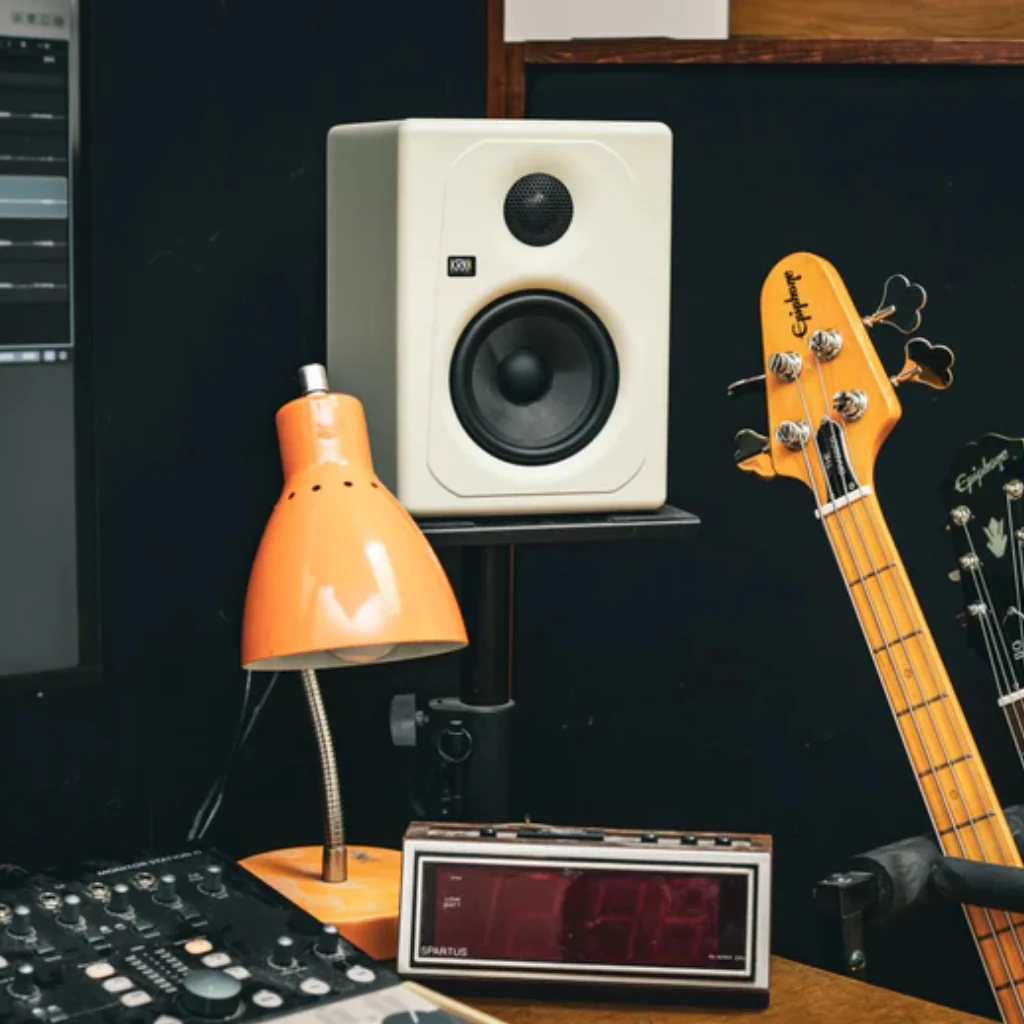 KRK Kreate 5 Active 2-Way Powered Studio Monitor - Latte - Image 4