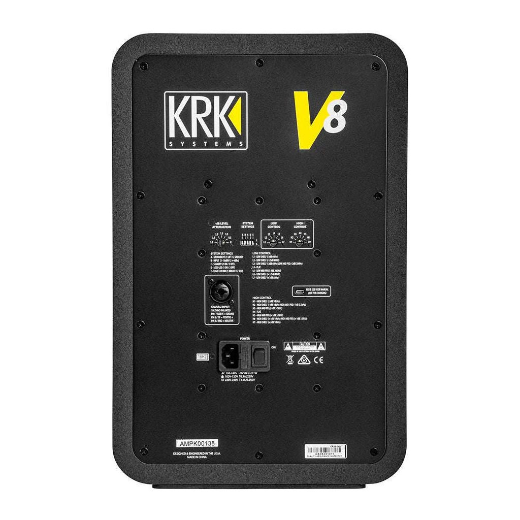 KRK - V8S4 V-Series Studio Monitor 8" 2-Way - Single - Image 3