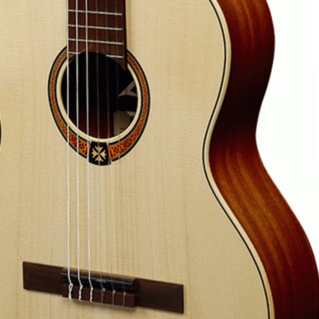 LAG OC70 Classical 4/4 Solid Engelman Spruce Top - Natural - Image 7