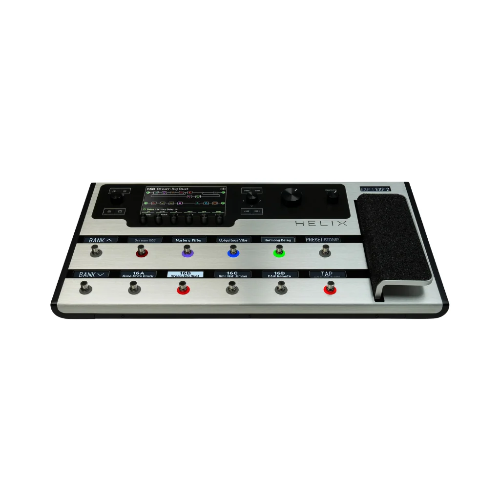 Line 6 Helix Floor Guitar Multi-effects Processor - Limited Edition Platinum - Image 2
