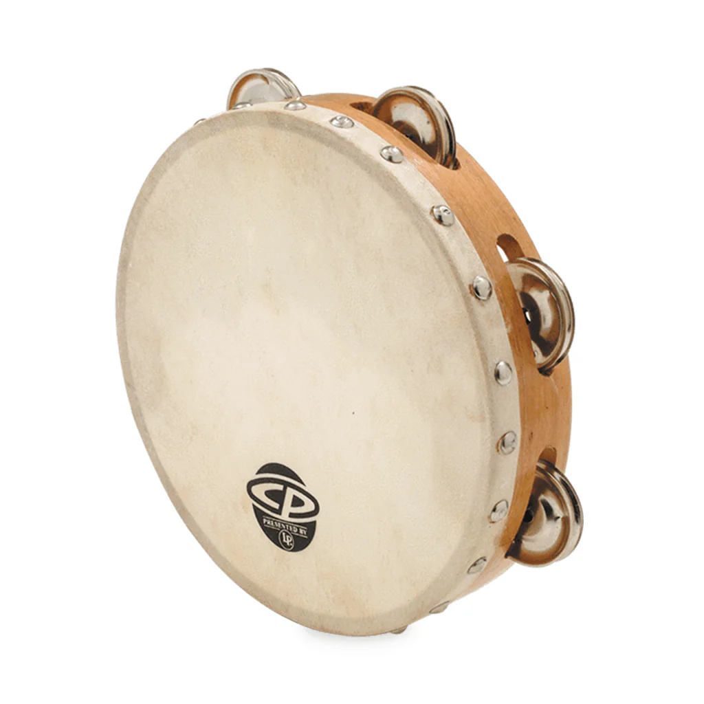 LP CP 8" Tambourine With Head Single Row - Image 2