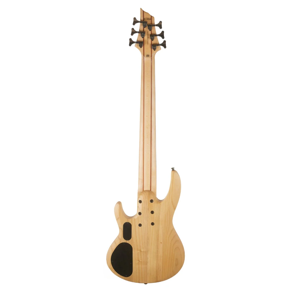 LTD B-Series B-206SM 6 String Bass Guitar Natural Satin - Image 3