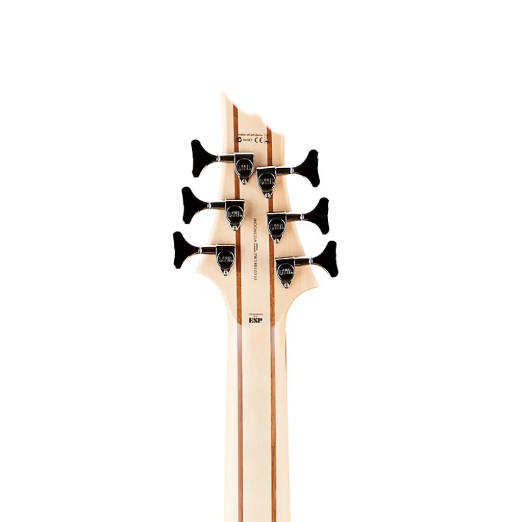 LTD B-Series B-206SM 6 String Bass Guitar Natural Satin - Image 5