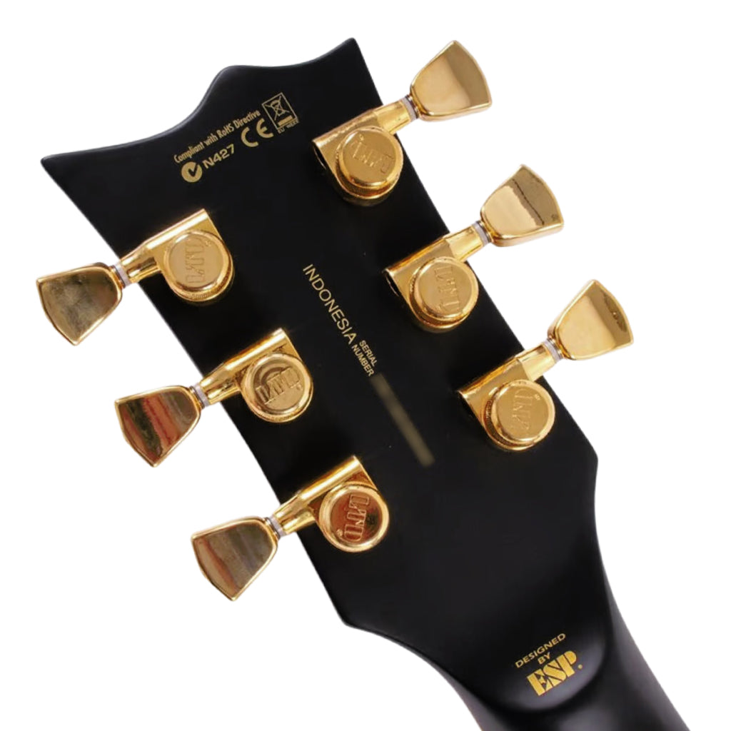 ESP LTD EC-1000VBSD Eclipse Electric Guitar - Vintage Black - Image 5