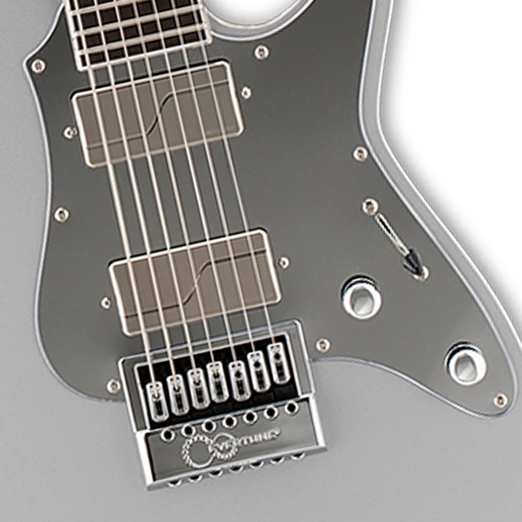 ESP LTD Ken Susi Signature KS M-7 Electric Guitar - Metallic Silver - Image 6