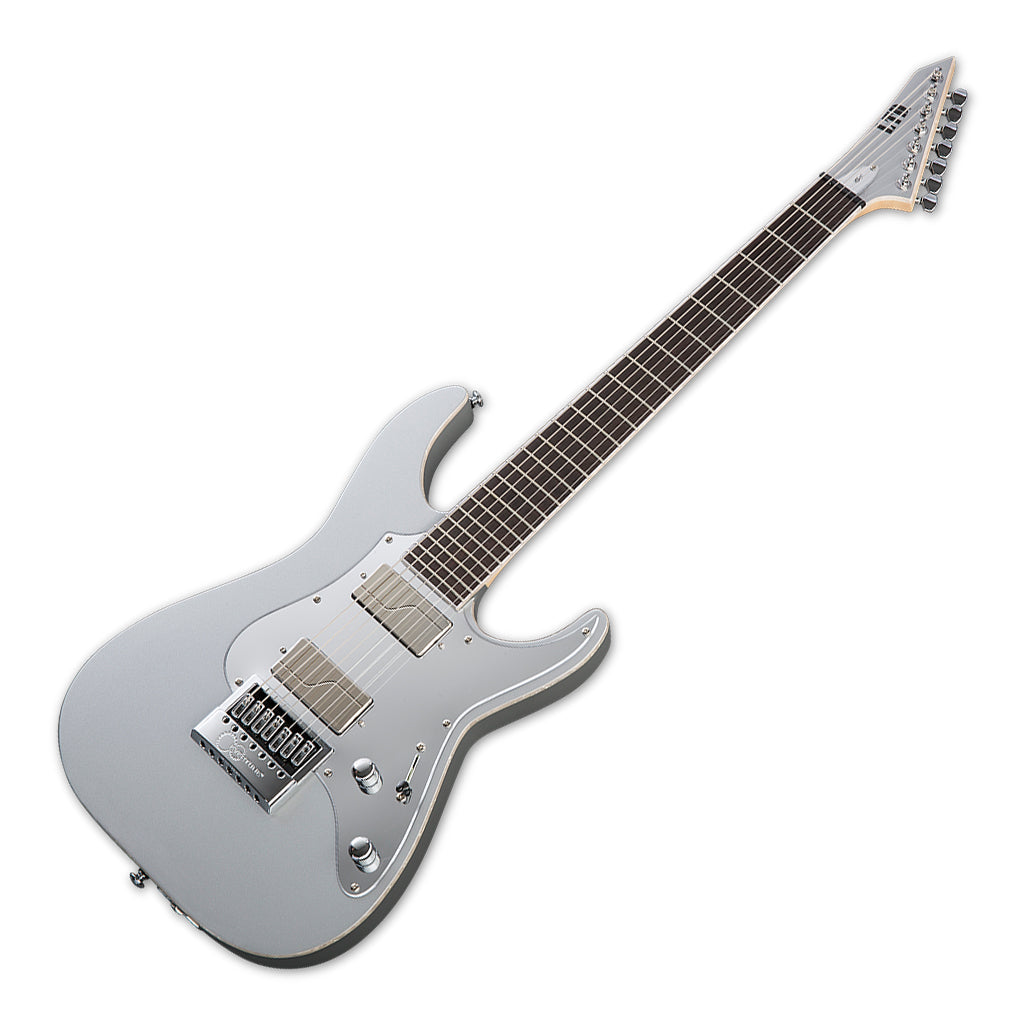 ESP LTD Ken Susi Signature KS M-7 Electric Guitar - Metallic Silver - Image 7