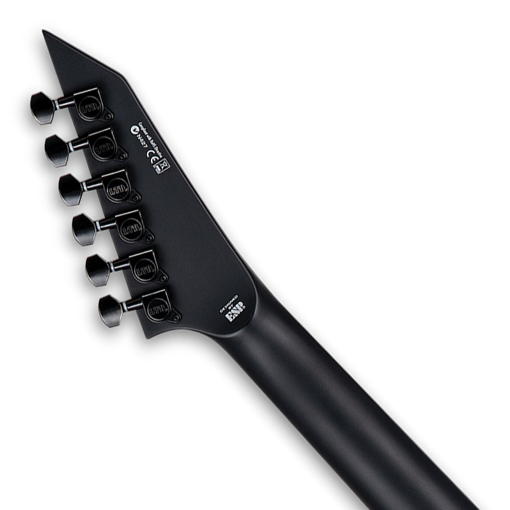 ESP LTD M-201 HT Electric Guitar - Black Satin - Image 5
