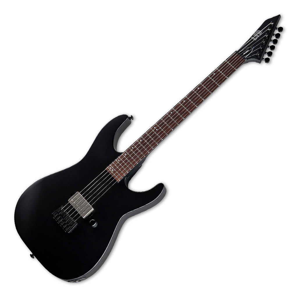 ESP LTD M-201 HT Electric Guitar - Black Satin - Image 7
