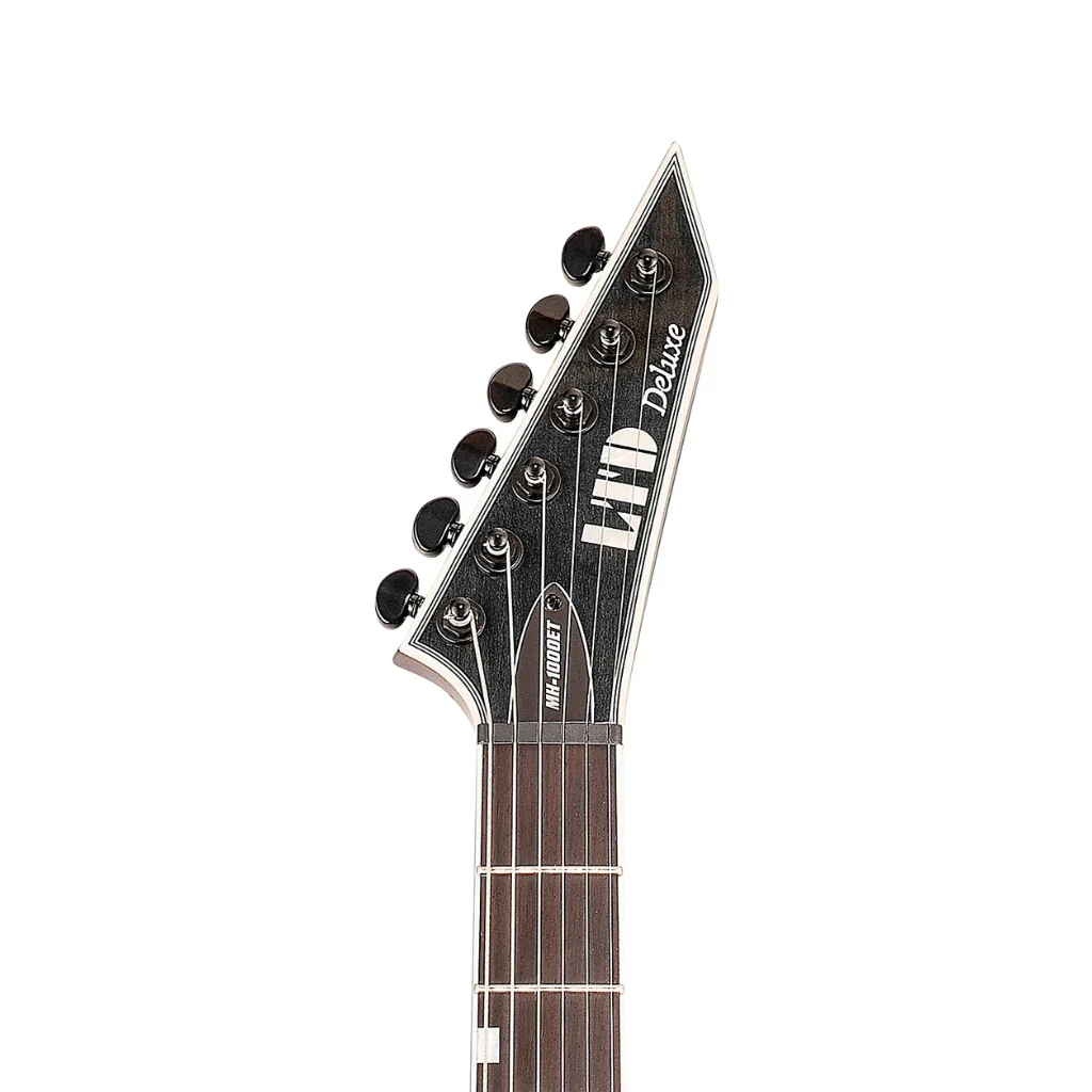 ESP LTD MH-1000ET with Evertune See Thru Black - Image 5