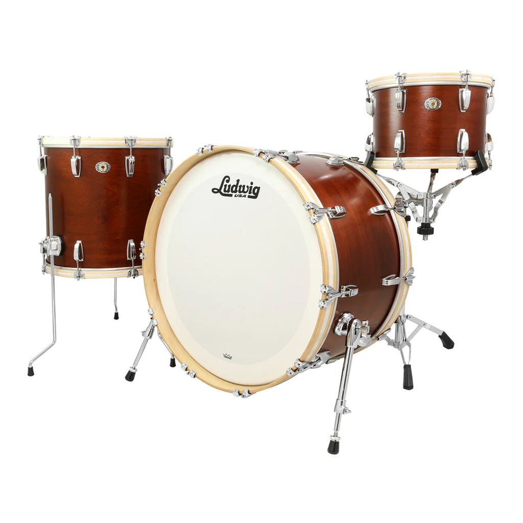 Ludwig 110th Anniversary Legacy Mahogany Van Buren 3-Piece Shell Pack - Image 2