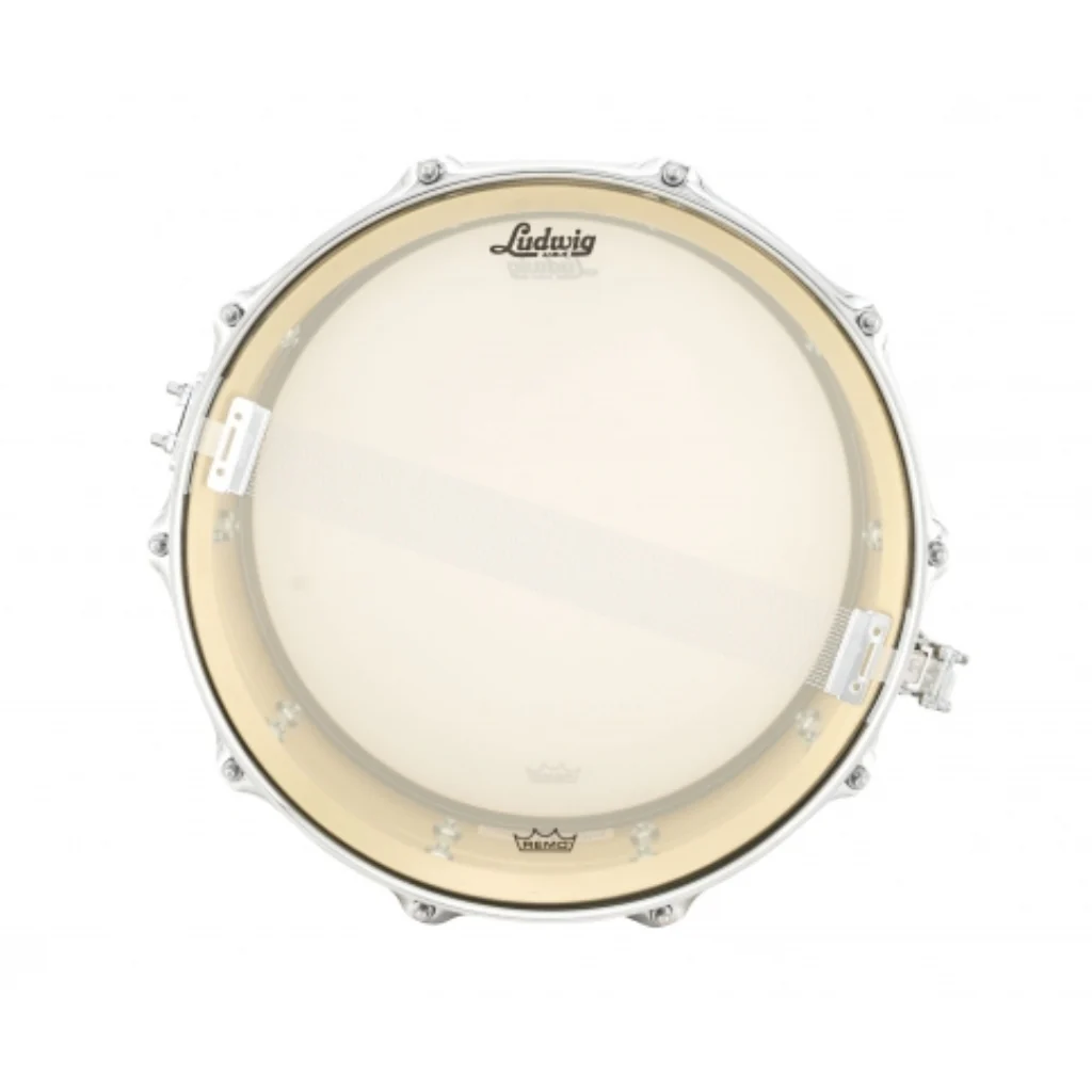 Ludwig LB654BM Acro Brass 14X6.5 Brushed Snare Drum - Image 4