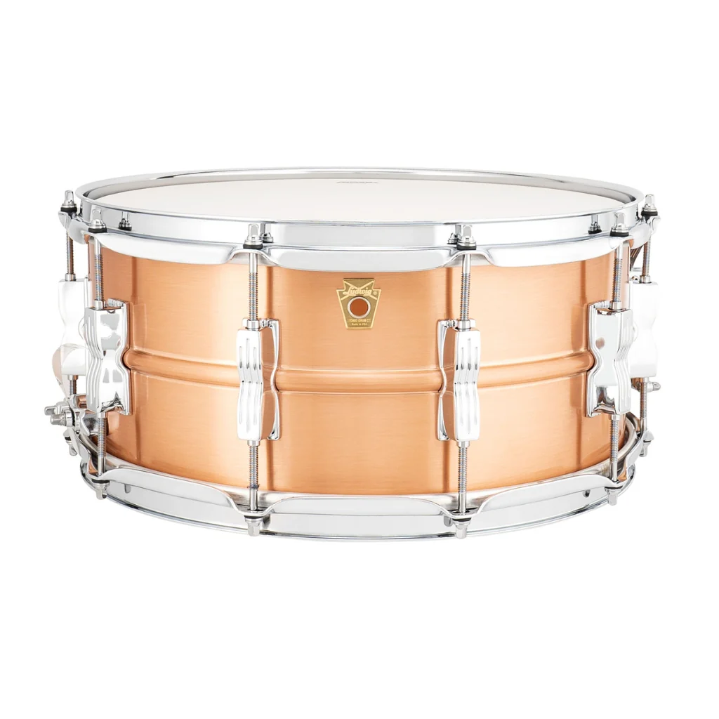 Ludwig LC654BM Acro Copper 14X6.5 Brushed Snare Drum